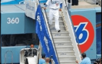 Jet Blue and the Dodgers – Clever