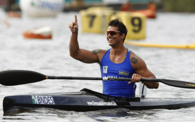 Fernando Fernandes conta sua trajetória das passarelas à canoagem paralímpica